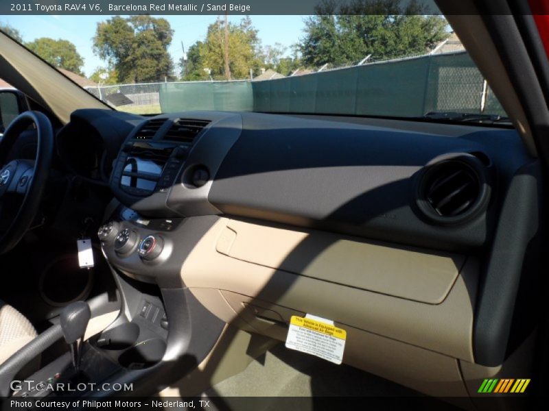 Barcelona Red Metallic / Sand Beige 2011 Toyota RAV4 V6