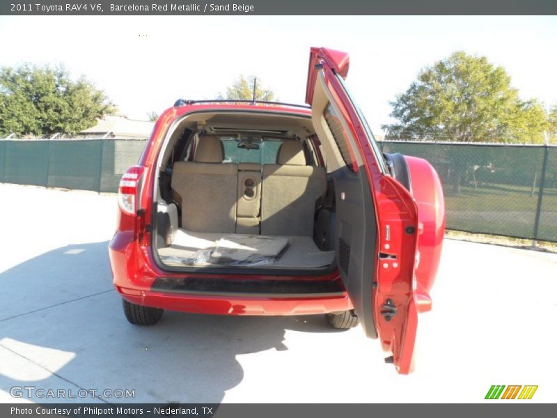 Barcelona Red Metallic / Sand Beige 2011 Toyota RAV4 V6