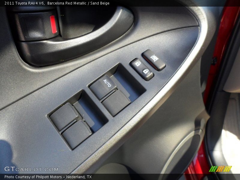 Barcelona Red Metallic / Sand Beige 2011 Toyota RAV4 V6