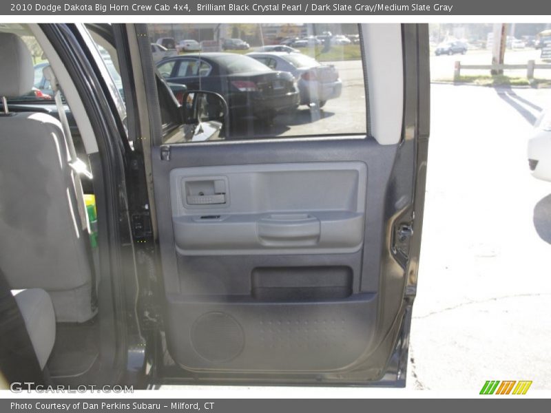 Brilliant Black Crystal Pearl / Dark Slate Gray/Medium Slate Gray 2010 Dodge Dakota Big Horn Crew Cab 4x4