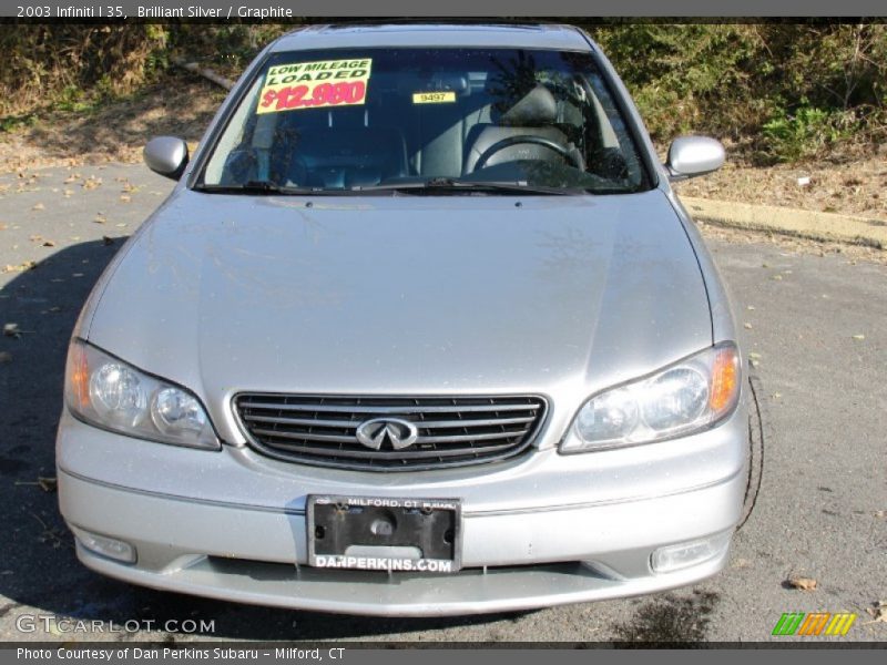 Brilliant Silver / Graphite 2003 Infiniti I 35