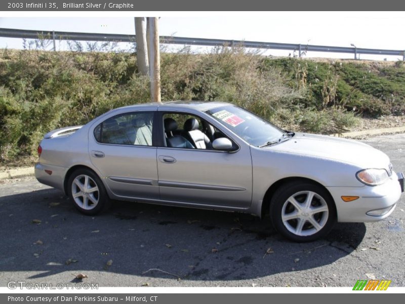 Brilliant Silver / Graphite 2003 Infiniti I 35