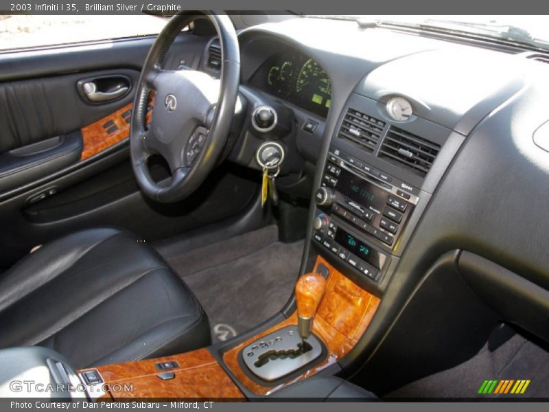 Brilliant Silver / Graphite 2003 Infiniti I 35