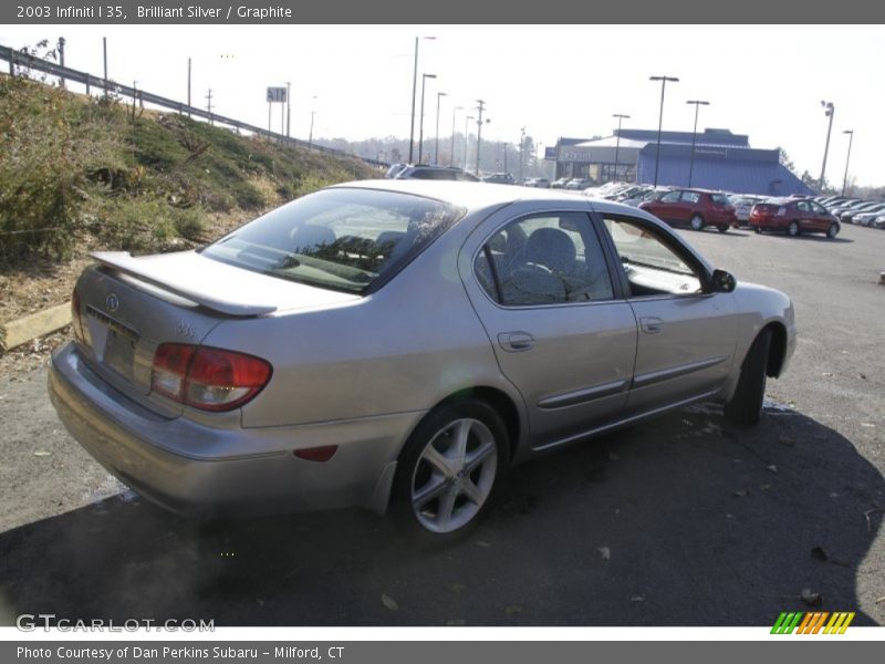 Brilliant Silver / Graphite 2003 Infiniti I 35