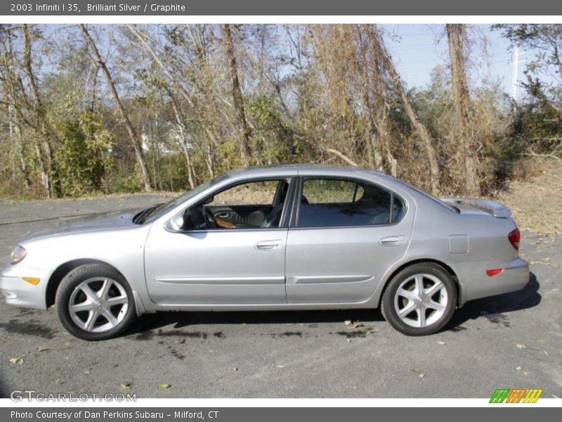 Brilliant Silver / Graphite 2003 Infiniti I 35