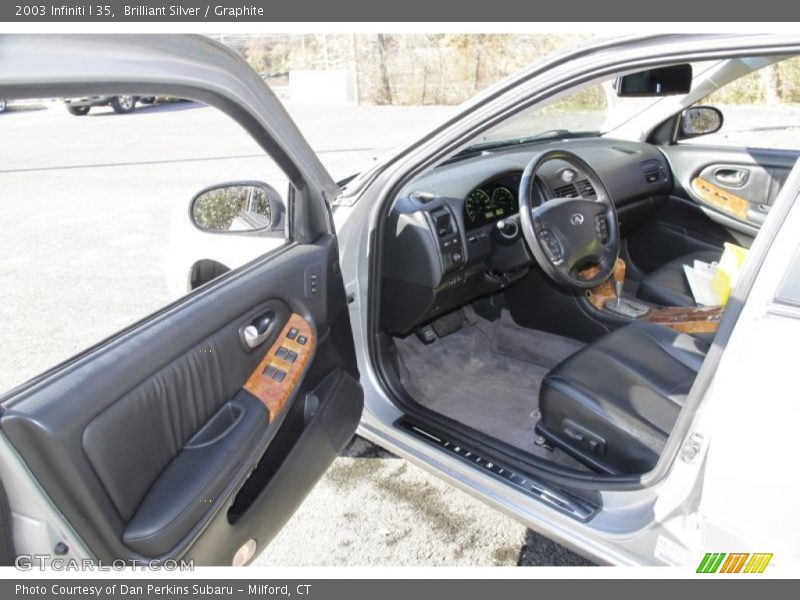 Brilliant Silver / Graphite 2003 Infiniti I 35