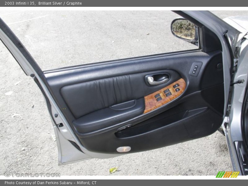 Brilliant Silver / Graphite 2003 Infiniti I 35