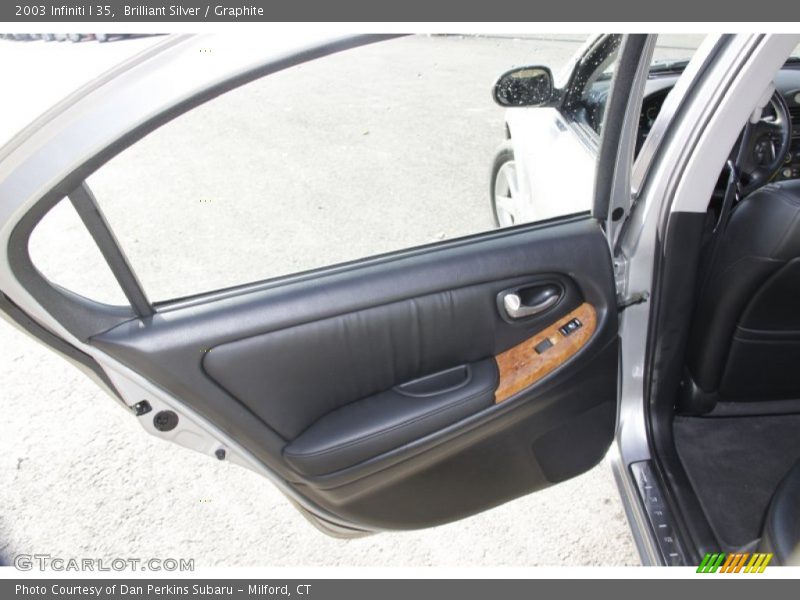 Brilliant Silver / Graphite 2003 Infiniti I 35