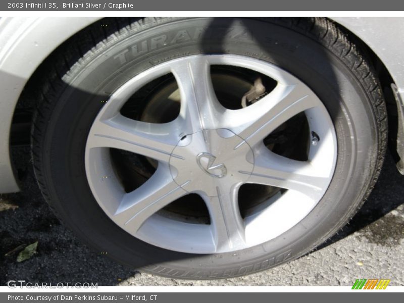 Brilliant Silver / Graphite 2003 Infiniti I 35