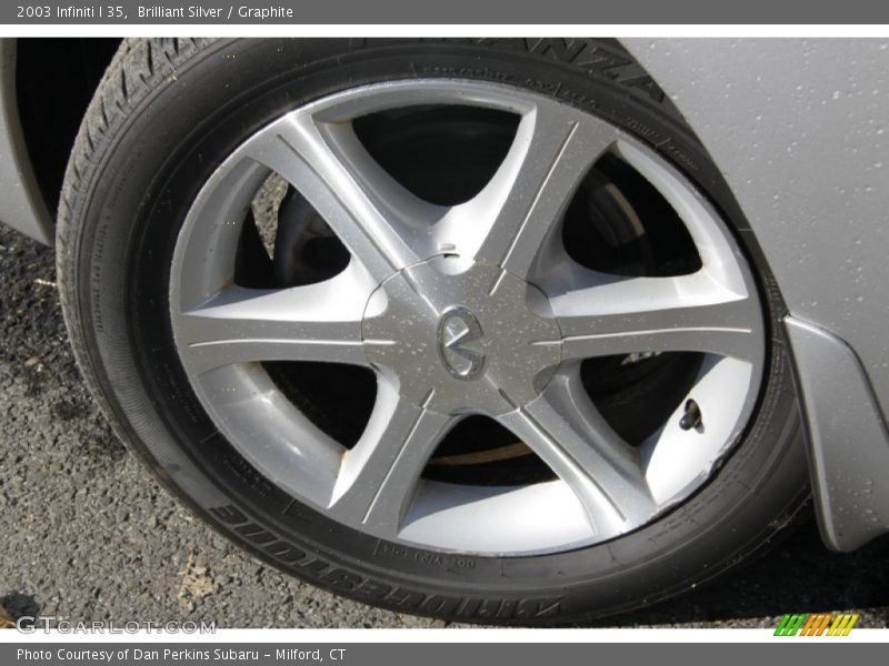 Brilliant Silver / Graphite 2003 Infiniti I 35