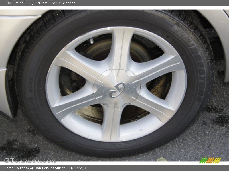 Brilliant Silver / Graphite 2003 Infiniti I 35