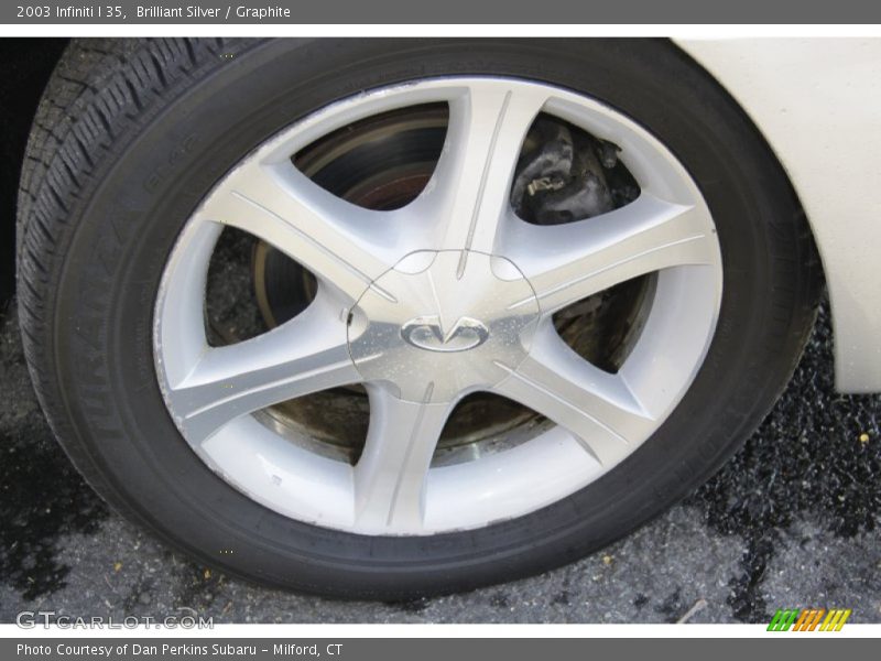 Brilliant Silver / Graphite 2003 Infiniti I 35