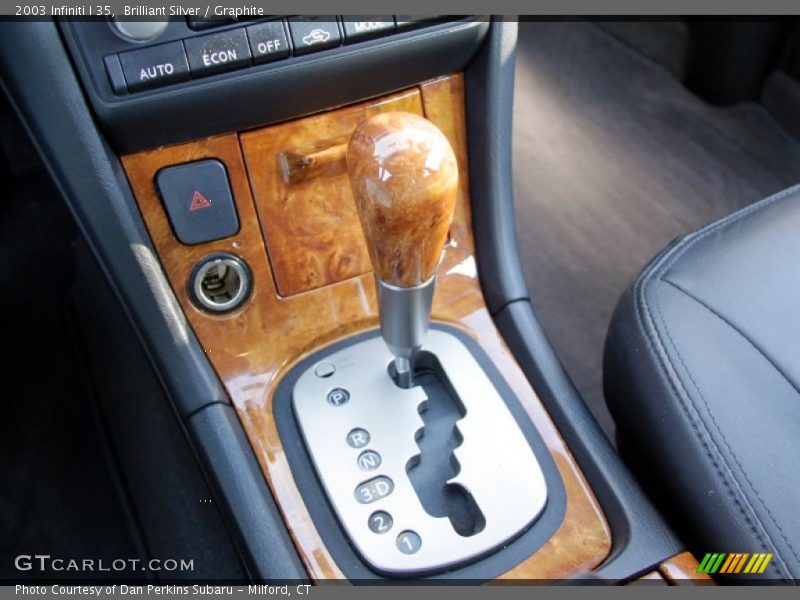 Brilliant Silver / Graphite 2003 Infiniti I 35