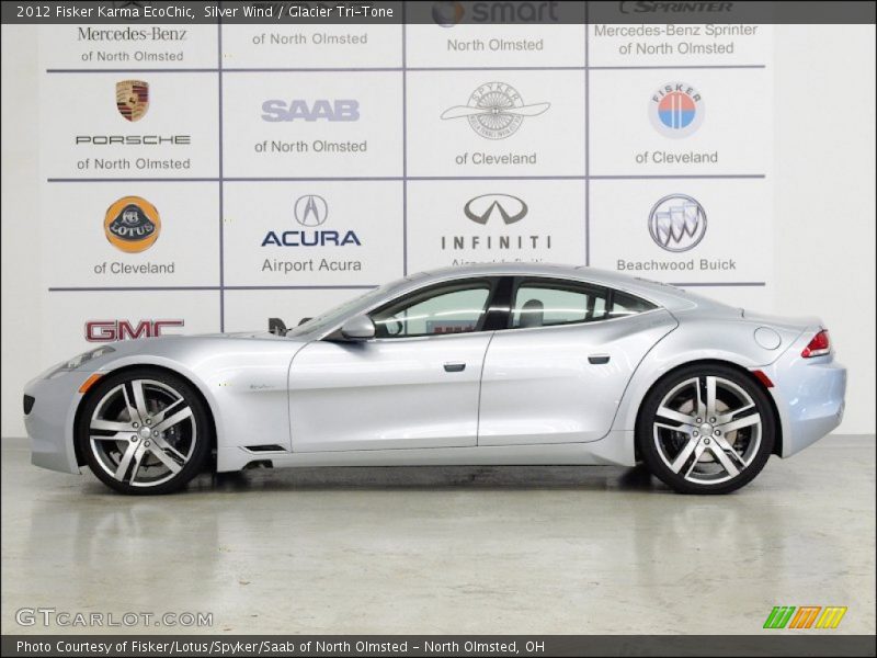  2012 Karma EcoChic Silver Wind
