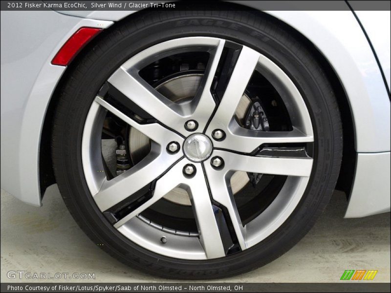 22" Circuit Blade Wheels with Goodyear F1 tires - 2012 Fisker Karma EcoChic