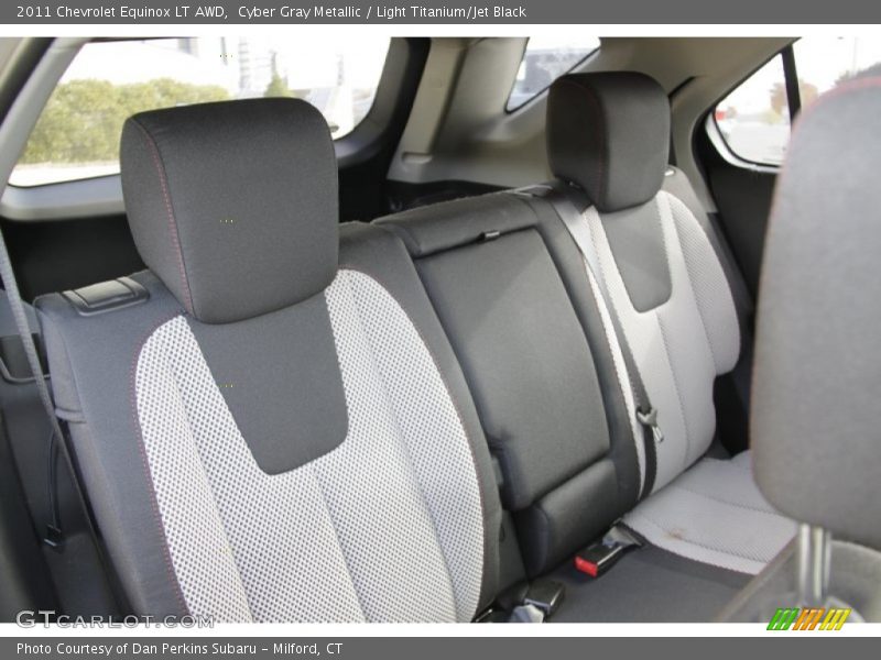 Cyber Gray Metallic / Light Titanium/Jet Black 2011 Chevrolet Equinox LT AWD