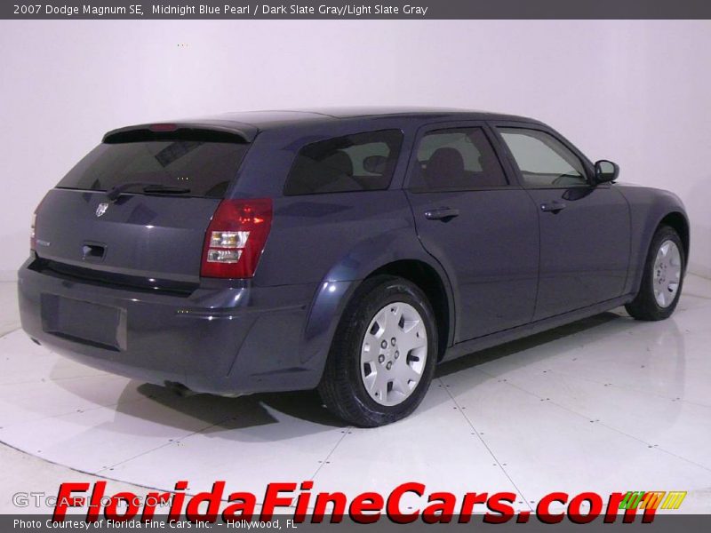 Midnight Blue Pearl / Dark Slate Gray/Light Slate Gray 2007 Dodge Magnum SE