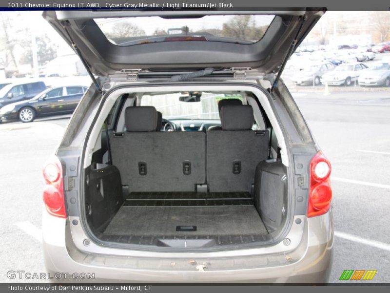 Cyber Gray Metallic / Light Titanium/Jet Black 2011 Chevrolet Equinox LT AWD