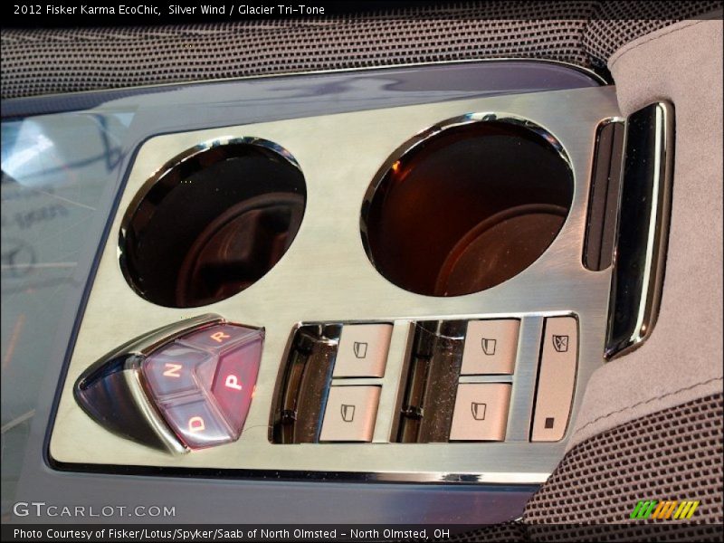 Transmission and window controls - 2012 Fisker Karma EcoChic