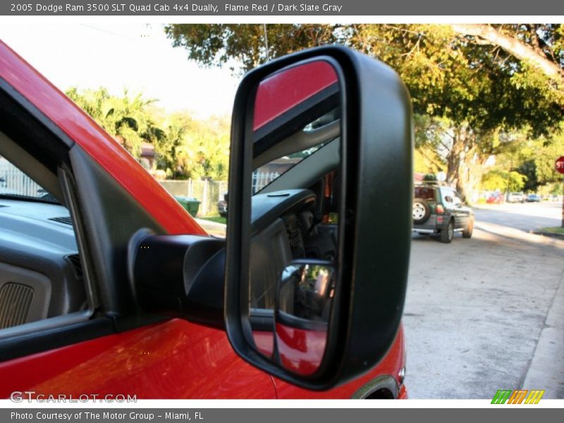 Flame Red / Dark Slate Gray 2005 Dodge Ram 3500 SLT Quad Cab 4x4 Dually