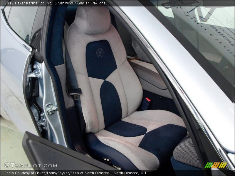  2012 Karma EcoChic Glacier Tri-Tone Interior