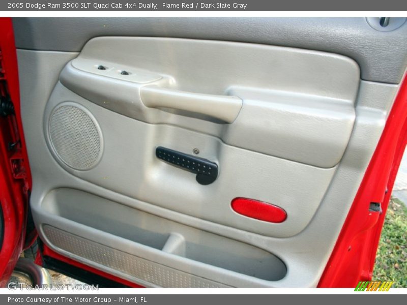 Flame Red / Dark Slate Gray 2005 Dodge Ram 3500 SLT Quad Cab 4x4 Dually