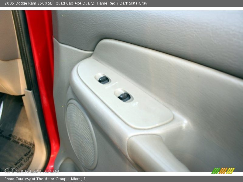 Flame Red / Dark Slate Gray 2005 Dodge Ram 3500 SLT Quad Cab 4x4 Dually