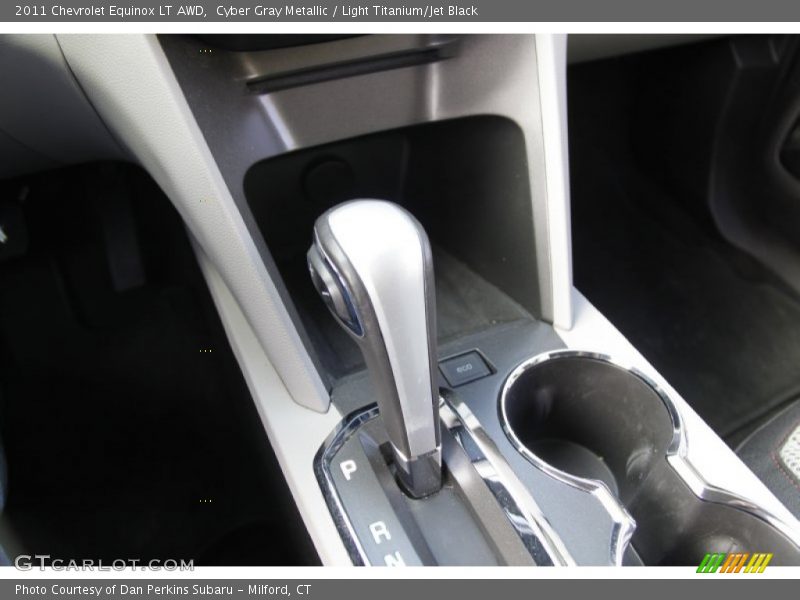 Cyber Gray Metallic / Light Titanium/Jet Black 2011 Chevrolet Equinox LT AWD