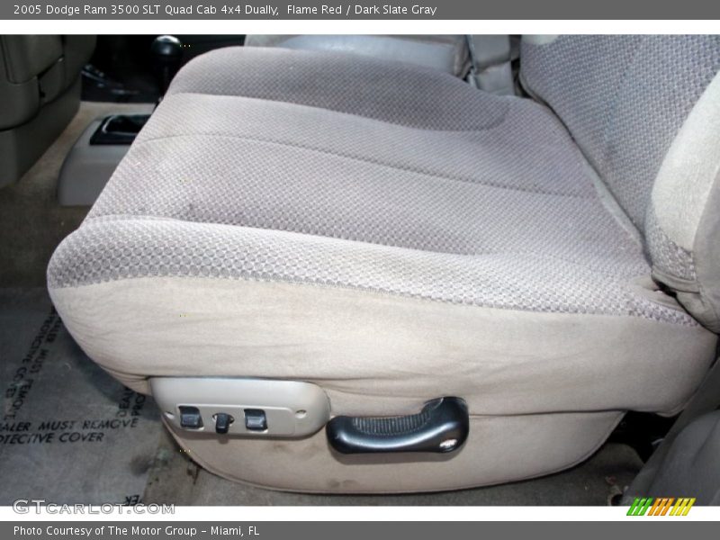 Flame Red / Dark Slate Gray 2005 Dodge Ram 3500 SLT Quad Cab 4x4 Dually