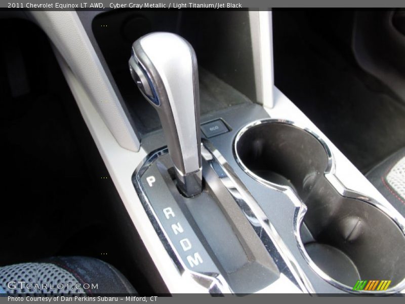Cyber Gray Metallic / Light Titanium/Jet Black 2011 Chevrolet Equinox LT AWD