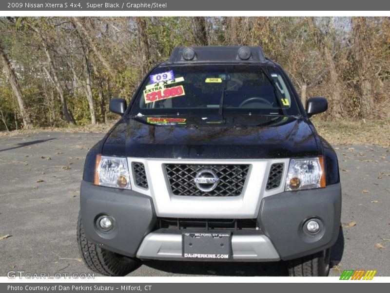Super Black / Graphite/Steel 2009 Nissan Xterra S 4x4