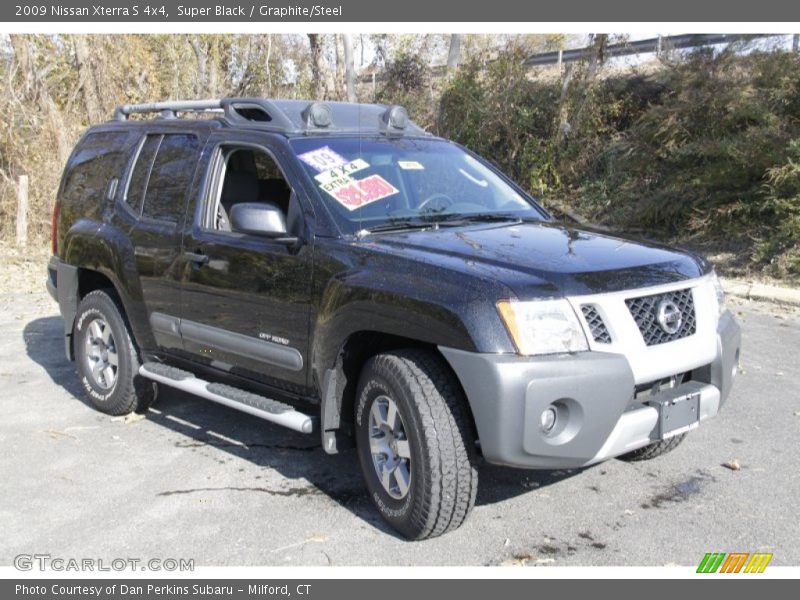 Super Black / Graphite/Steel 2009 Nissan Xterra S 4x4