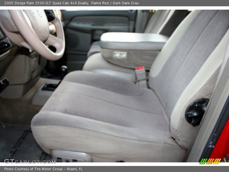 Flame Red / Dark Slate Gray 2005 Dodge Ram 3500 SLT Quad Cab 4x4 Dually