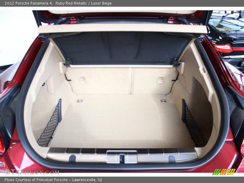  2012 Panamera 4 Trunk
