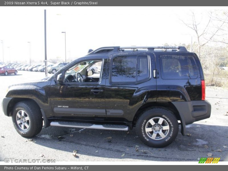 Super Black / Graphite/Steel 2009 Nissan Xterra S 4x4