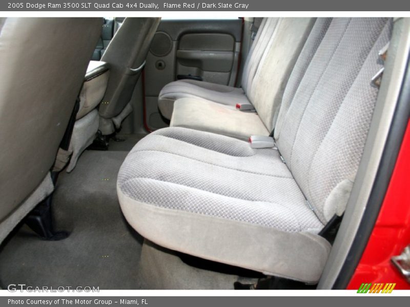 Flame Red / Dark Slate Gray 2005 Dodge Ram 3500 SLT Quad Cab 4x4 Dually