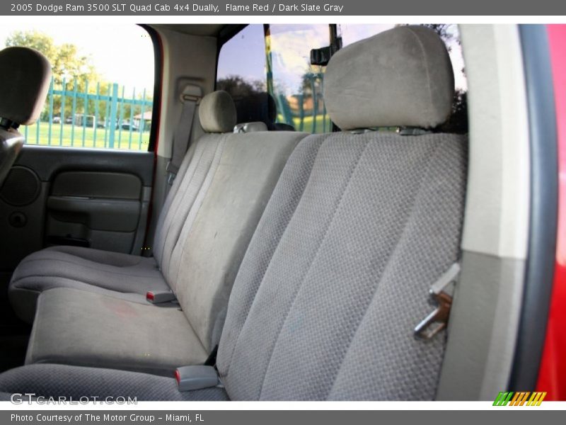 Flame Red / Dark Slate Gray 2005 Dodge Ram 3500 SLT Quad Cab 4x4 Dually