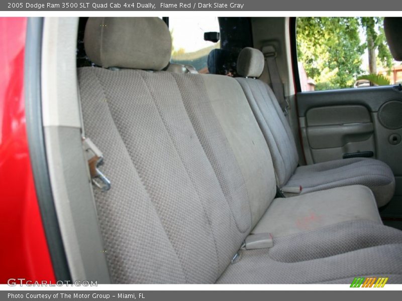 Flame Red / Dark Slate Gray 2005 Dodge Ram 3500 SLT Quad Cab 4x4 Dually