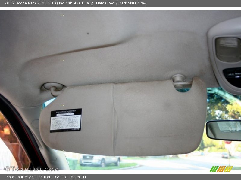 Flame Red / Dark Slate Gray 2005 Dodge Ram 3500 SLT Quad Cab 4x4 Dually
