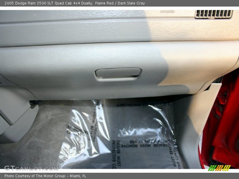 Flame Red / Dark Slate Gray 2005 Dodge Ram 3500 SLT Quad Cab 4x4 Dually