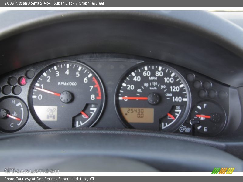 Super Black / Graphite/Steel 2009 Nissan Xterra S 4x4
