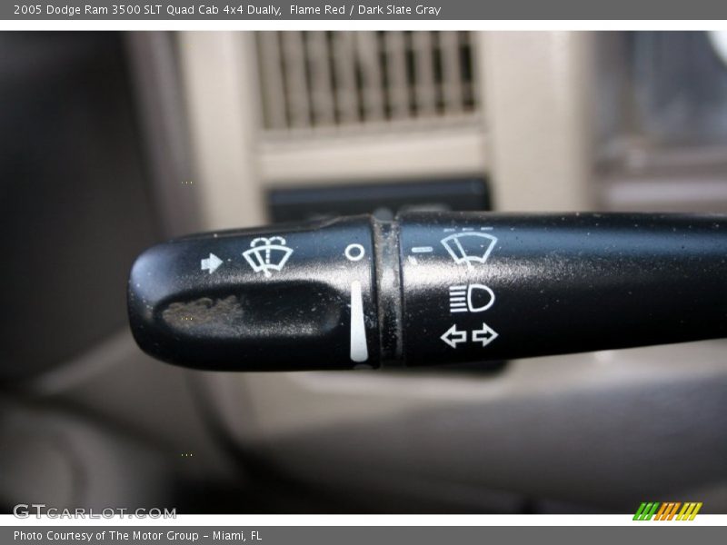 Flame Red / Dark Slate Gray 2005 Dodge Ram 3500 SLT Quad Cab 4x4 Dually