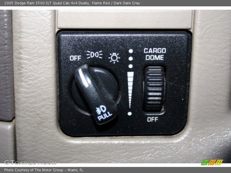 Flame Red / Dark Slate Gray 2005 Dodge Ram 3500 SLT Quad Cab 4x4 Dually