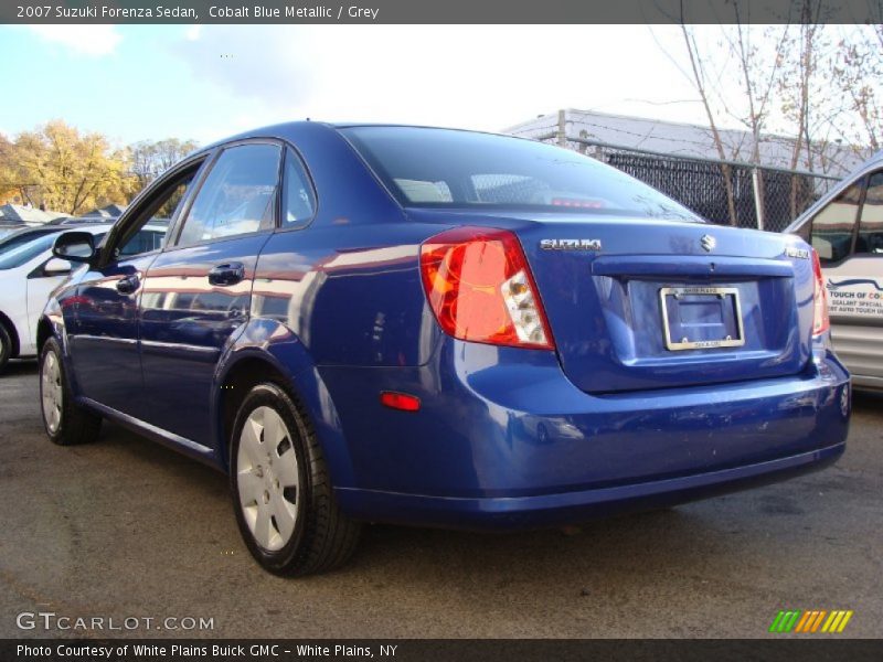 Cobalt Blue Metallic / Grey 2007 Suzuki Forenza Sedan