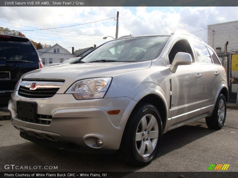 Silver Pearl / Gray 2008 Saturn VUE XR AWD