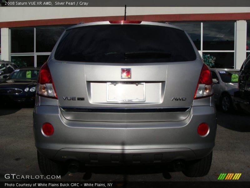 Silver Pearl / Gray 2008 Saturn VUE XR AWD