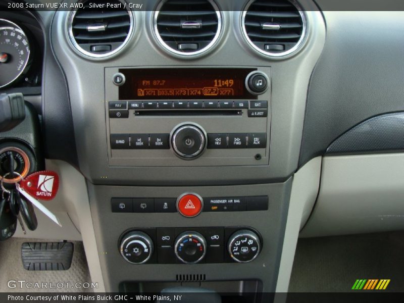 Controls of 2008 VUE XR AWD