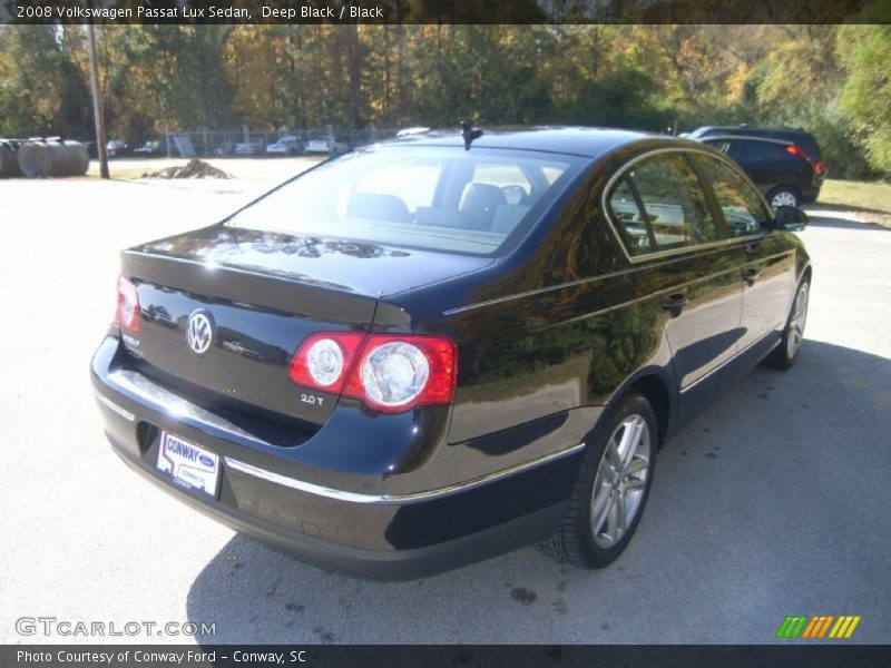 Deep Black / Black 2008 Volkswagen Passat Lux Sedan
