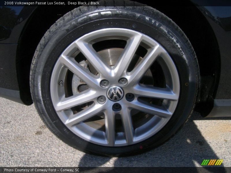 Deep Black / Black 2008 Volkswagen Passat Lux Sedan