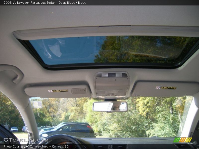 Deep Black / Black 2008 Volkswagen Passat Lux Sedan